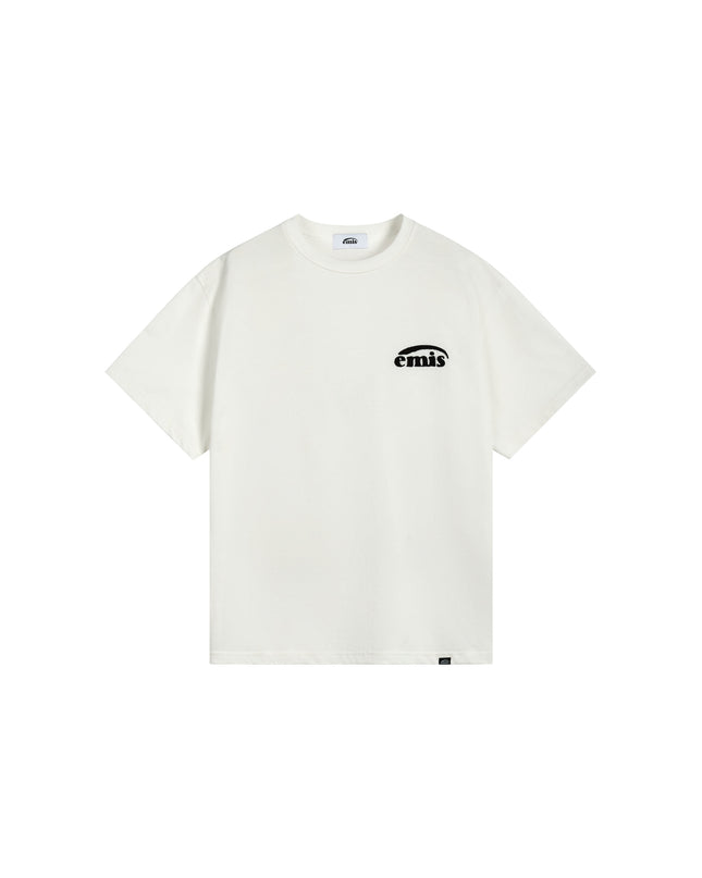 emis - (W) Boucle Logo T-Shirt - T-Shirts - Korean Fashion | 4982-Studio