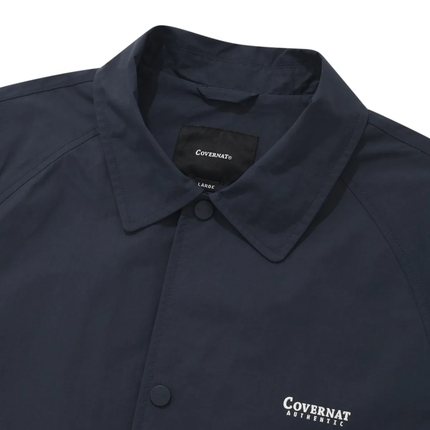 COVERNAT - PERTEX Coach Jacket Navy - Jackets - Korean Fashion | 4982-Studio