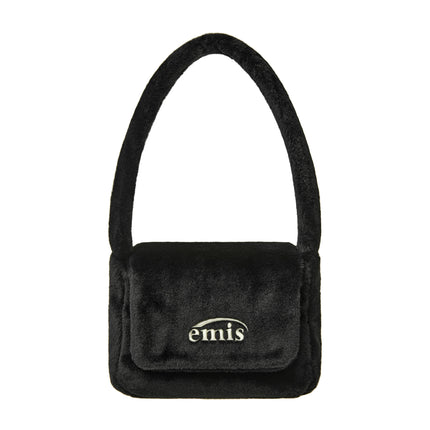 emis - Fur Square Flap Bag - Clutches & Mini Bags - Korean Fashion | 4982-Studio