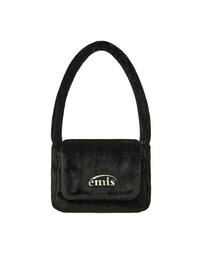 emis - Fur Square Flap Bag - Clutches & Mini Bags - Korean Fashion | 4982-Studio