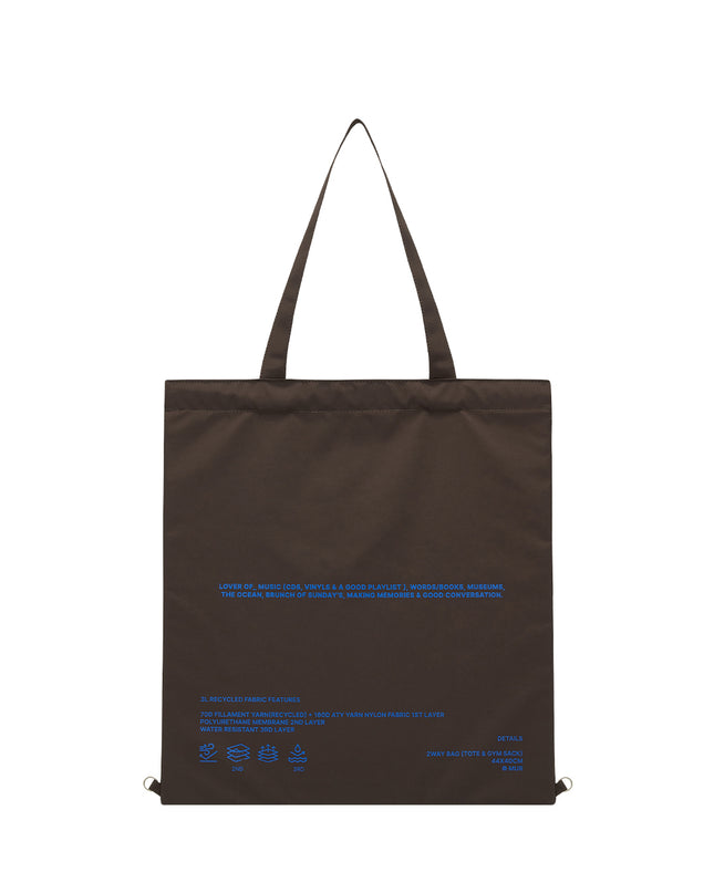 Mur - Lover recycle 2way ecobag - Totes & Shoppers - Korean Fashion | 4982-Studio