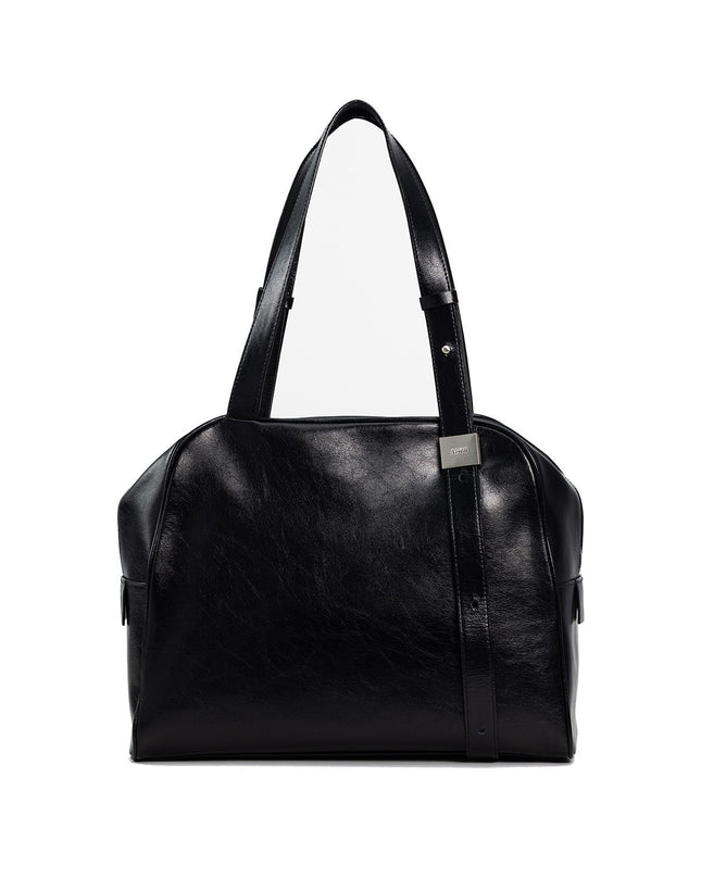AHNI - Midnight Boston Bag - Shoulder & Crossbody Bags - Korean Fashion | 4982-Studio