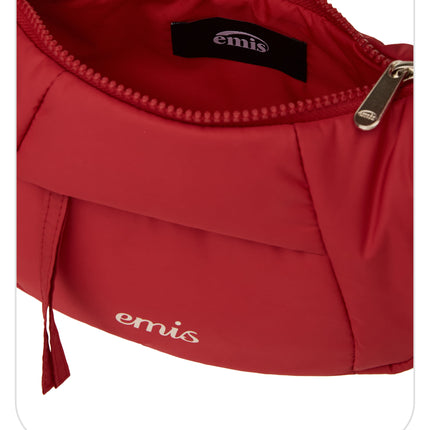emis - Padded Zip Pocket Hobo Bag - Clutches & Mini Bags - Korean Fashion | 4982-Studio