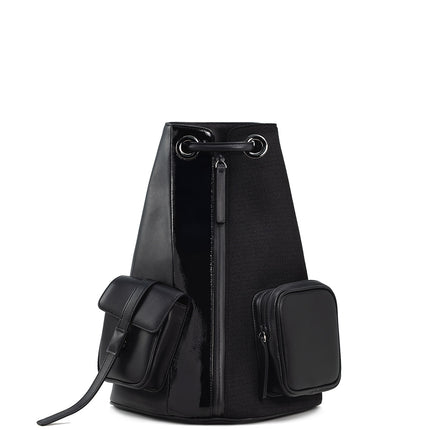 AHNI - Tweed backpack - Backpacks - Korean Fashion | 4982-Studio